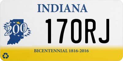 IN license plate 170RJ