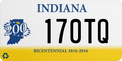 IN license plate 170TQ