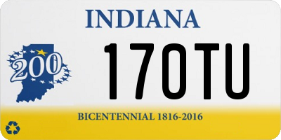 IN license plate 170TU