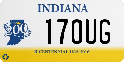 IN license plate 170UG