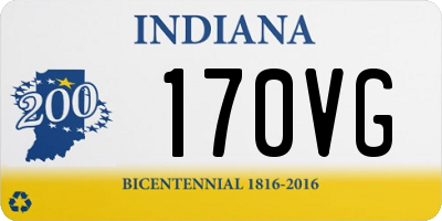 IN license plate 170VG