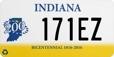 IN license plate 171EZ