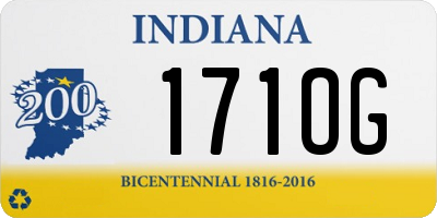 IN license plate 171OG