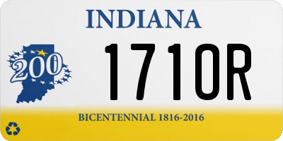 IN license plate 171OR