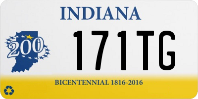 IN license plate 171TG