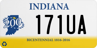 IN license plate 171UA