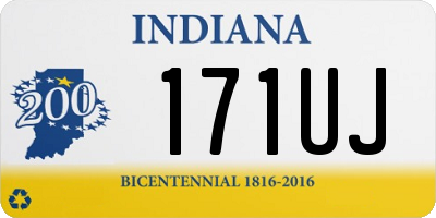 IN license plate 171UJ