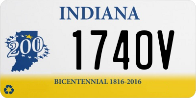 IN license plate 174OV