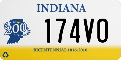 IN license plate 174VO