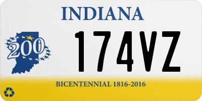 IN license plate 174VZ