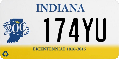 IN license plate 174YU