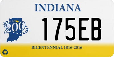 IN license plate 175EB