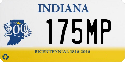 IN license plate 175MP