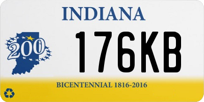 IN license plate 176KB