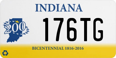 IN license plate 176TG