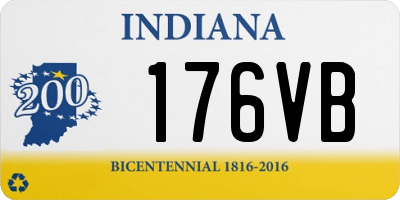 IN license plate 176VB