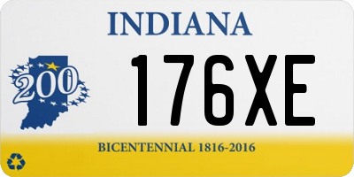 IN license plate 176XE