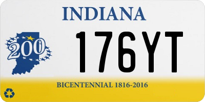 IN license plate 176YT