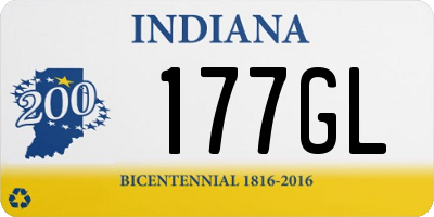 IN license plate 177GL