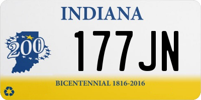 IN license plate 177JN