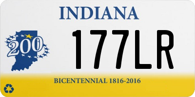 IN license plate 177LR