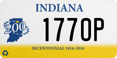 IN license plate 177OP