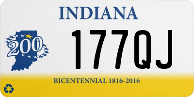 IN license plate 177QJ