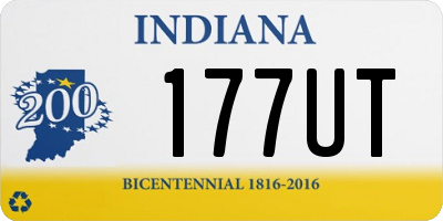 IN license plate 177UT