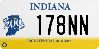 IN license plate 178NN