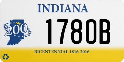 IN license plate 178OB