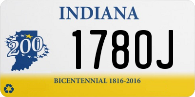 IN license plate 178OJ