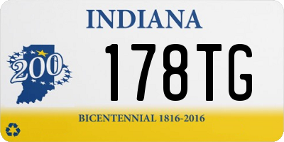 IN license plate 178TG
