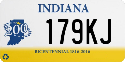 IN license plate 179KJ