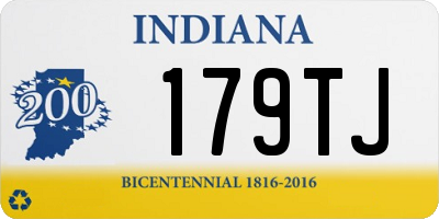 IN license plate 179TJ