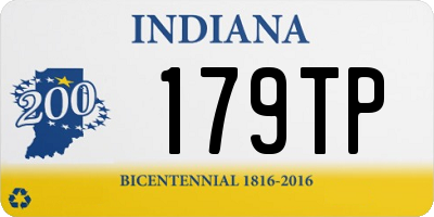 IN license plate 179TP