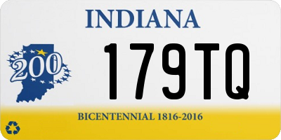 IN license plate 179TQ