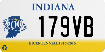 IN license plate 179VB