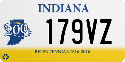 IN license plate 179VZ