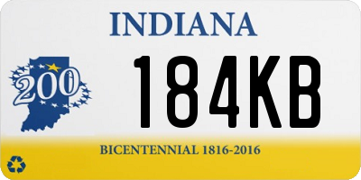 IN license plate 184KB