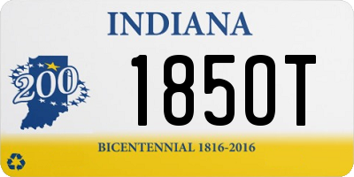 IN license plate 185OT