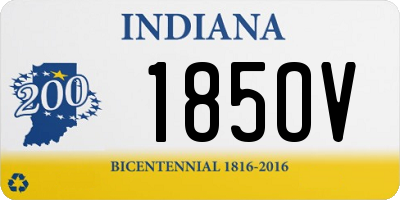 IN license plate 185OV