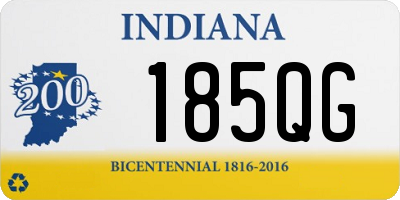 IN license plate 185QG