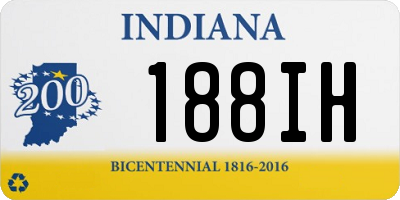 IN license plate 188IH