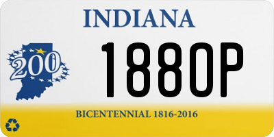 IN license plate 188OP