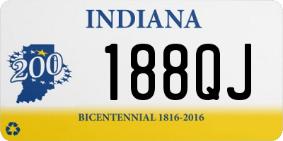 IN license plate 188QJ