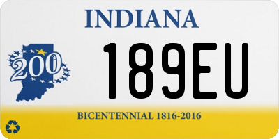 IN license plate 189EU