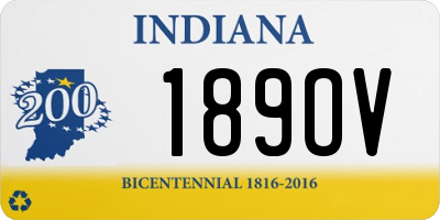 IN license plate 189OV