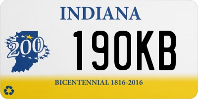 IN license plate 190KB