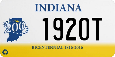 IN license plate 192OT