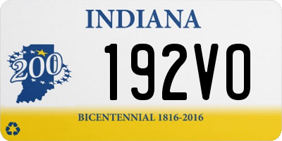 IN license plate 192VO